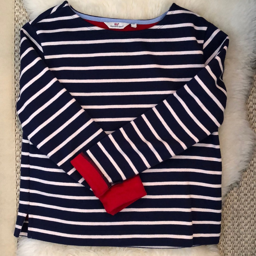 Vineyard vines stripes sweater